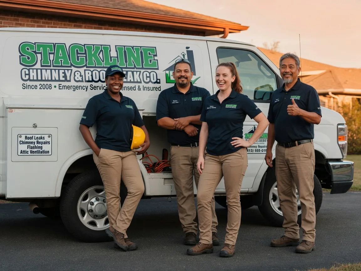 Chimney flashing repair company in Ossineke, MI